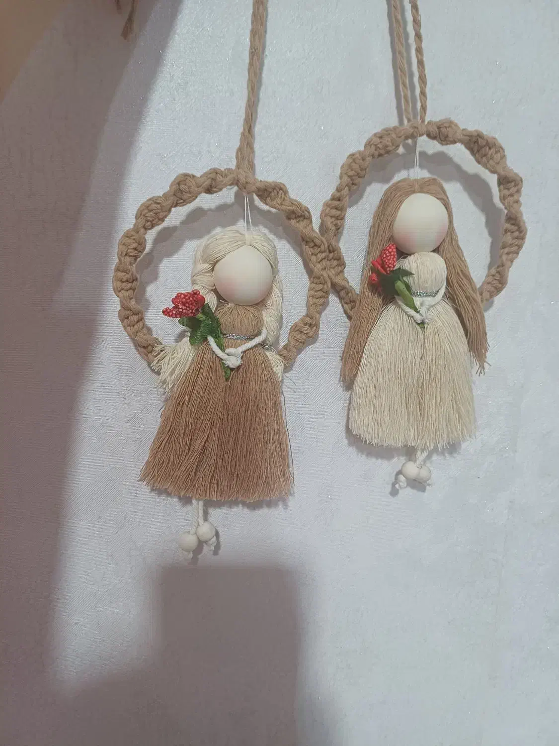 عروسک نخی|صنایع دستی و سایر لوازم تزئینی|خوی, |دیوار