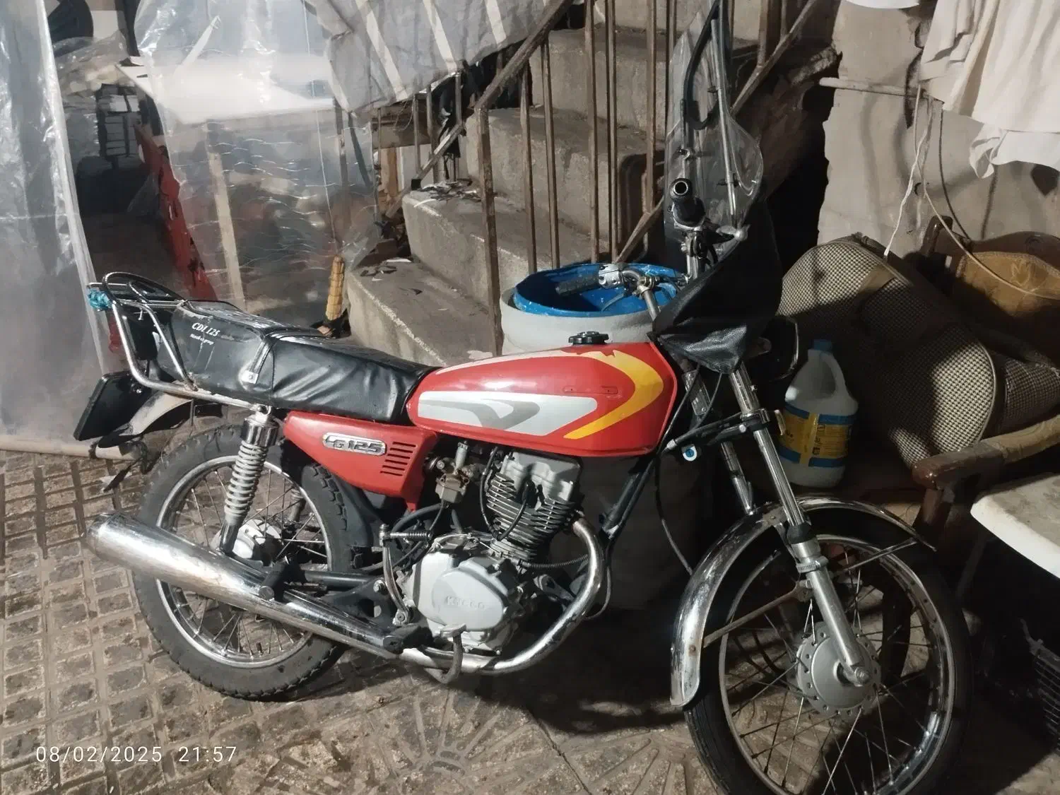 هوندا ۱۲۵|موتورسیکلت|تهران, سیروس|دیوار