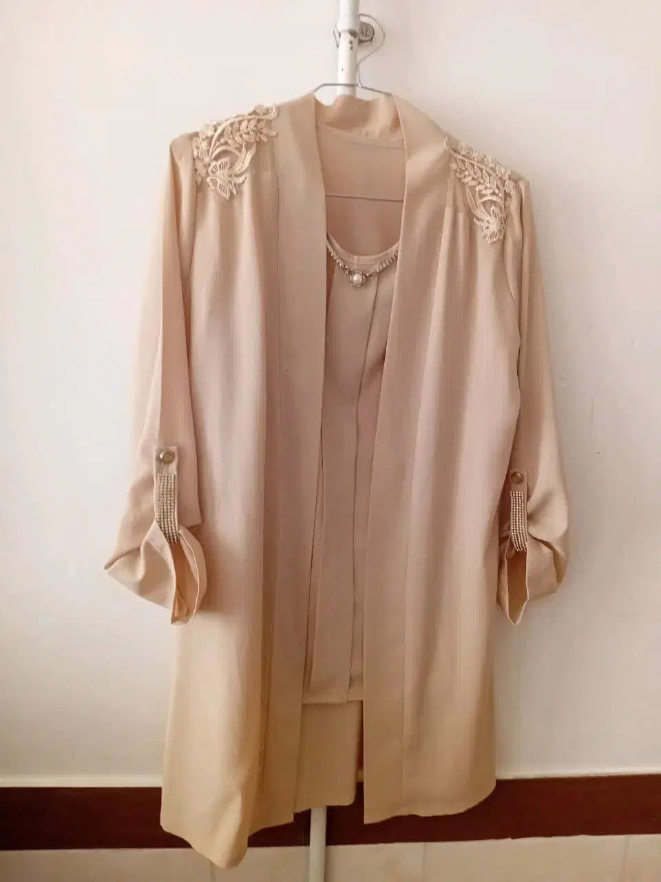 کیف وکفش ست لباس کرپ حریر پیراهن مجلسی|کیف، کفش، کمربند|خرم‌آباد, |دیوار