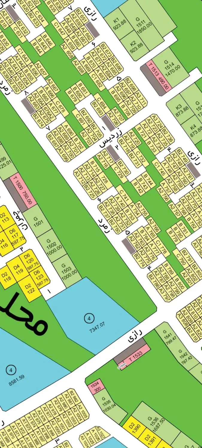 زمین ۲۰۴ متری زمرد محله ۴|فروش زمین و ملک کلنگی|هشتگرد, فاز ۲ مهستان|دیوار