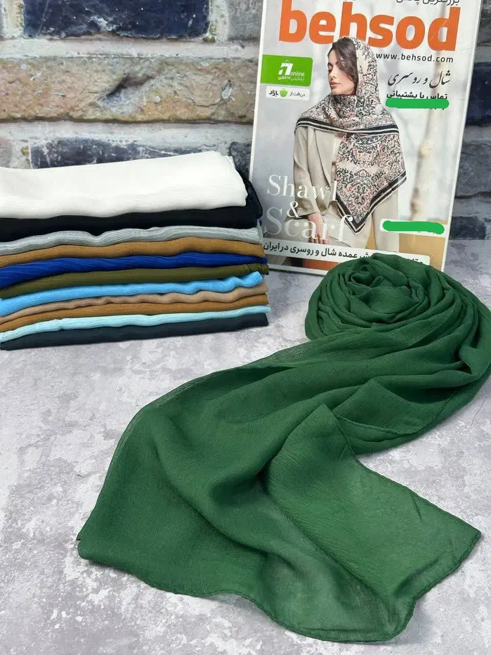 شال حریر فلورانس فقط زیر 150 تومن|لباس|بانه, |دیوار