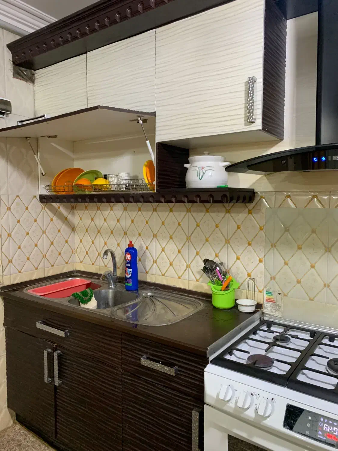 کابینت به همراه هود و سینک|هود|علیآباد کتول, |دیوار