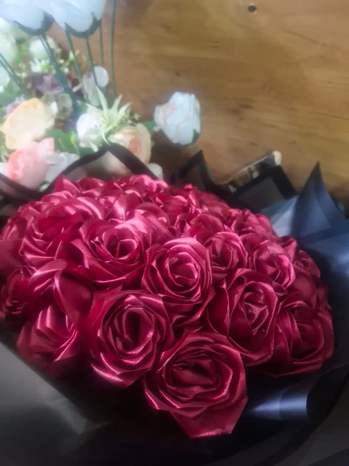 گل روبانی|گل مصنوعی|نیشابور, شهرآرا|دیوار