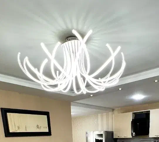 لوستر مدرن/سه حالته|لوستر و چراغ آویز|کیش, |دیوار