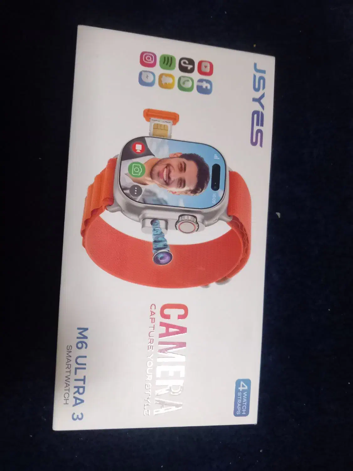 ساعت هوشمند دوربین داره سیم کارت خور|ساعت|کبودرآهنگ, |دیوار