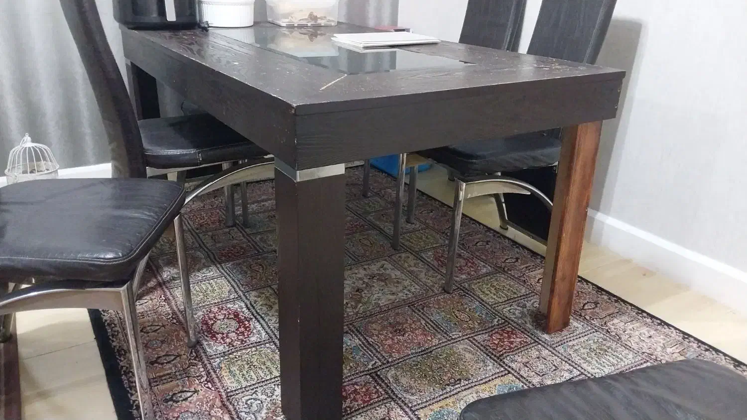 میز ناهارخوری|میز و صندلی غذاخوری|بندر انزلی, معلم|دیوار