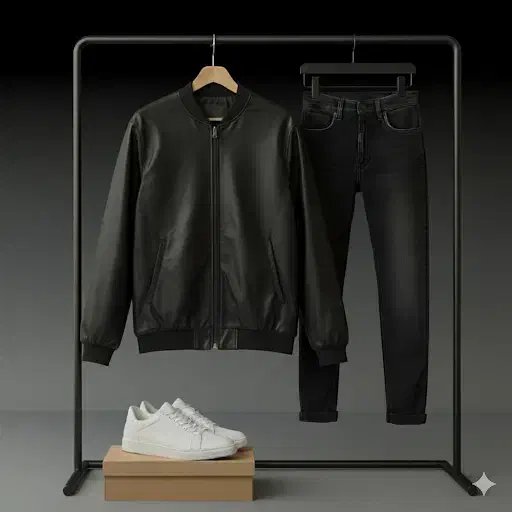 کاپشن چرم مردانه RapidFit / ضدآب، فیت عالی|لباس|همدان, |دیوار