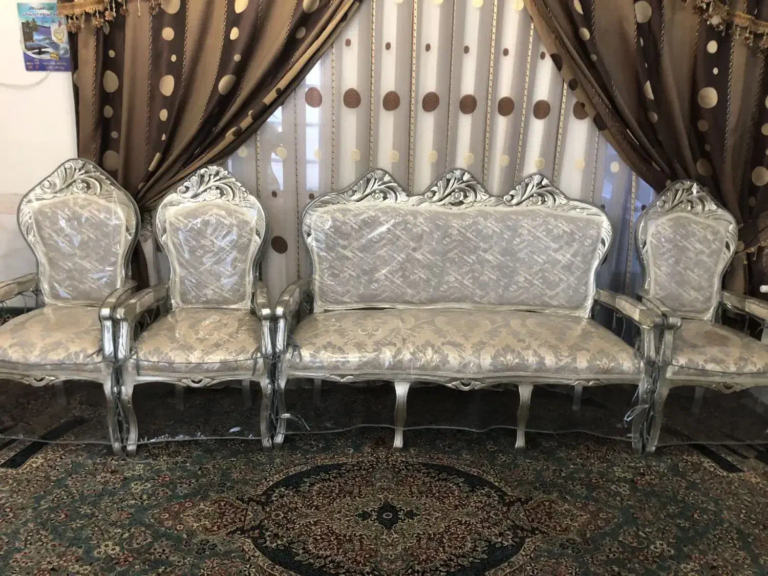 دوخت کاور ژله ای یا طلقی انواع مبل|مبلمان خانگی و میز عسلی|بم, |دیوار