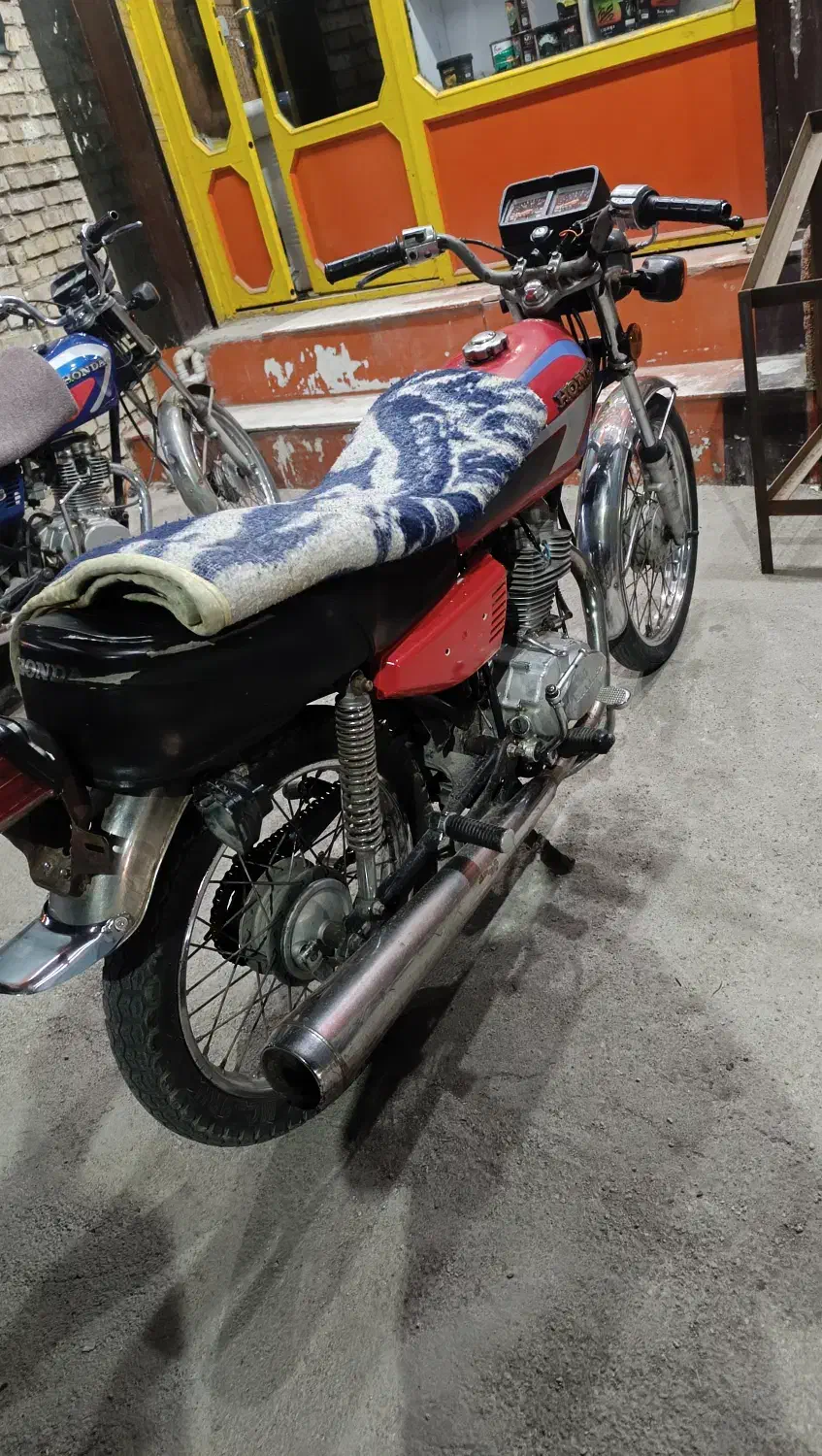 موتور پلاک قدیم مدل 86|موتورسیکلت|دزفول, |دیوار