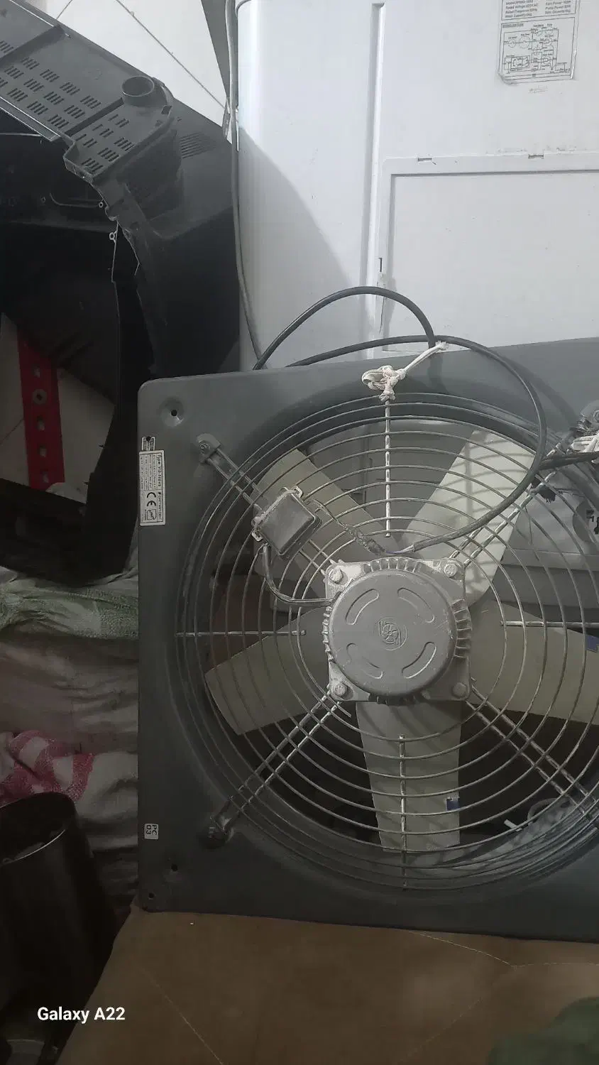 هواکش نونو یه بار بیشتر استفاده نشده|پنکه و تصفیه‌کنندهٔ هوا|ورامین, خیر آباد|دیوار