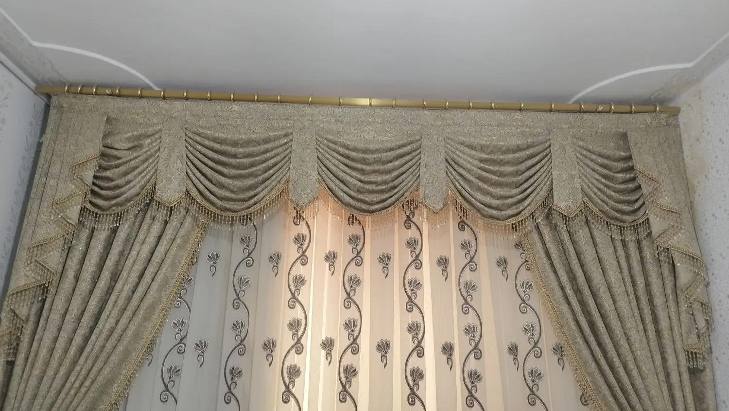 پرده|پرده، رانر، رومیزی|سنقر, |دیوار