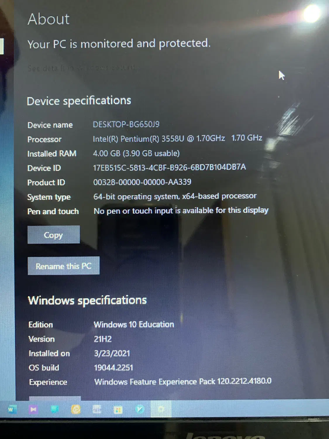 لب تاپ Lenovo G50|رایانه همراه|مشهد, سعد آباد|دیوار