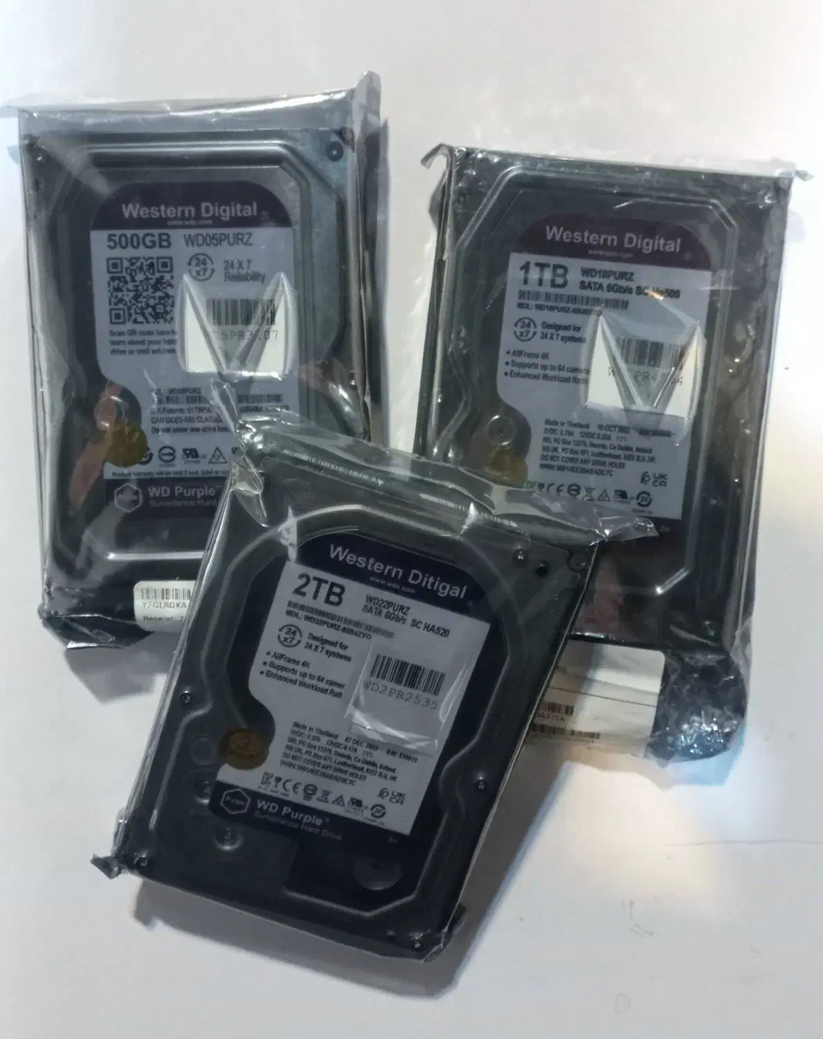 فروش هارد های اینترنال (اکبند)|قطعات و لوازم جانبی رایانه|خوی, |دیوار