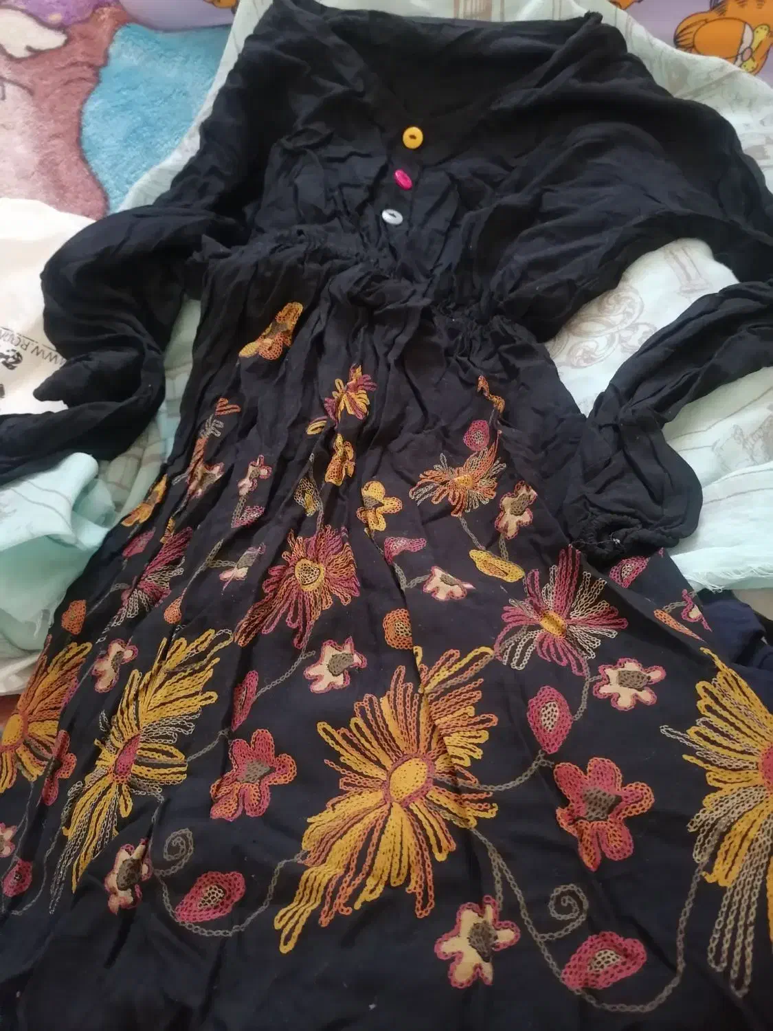 مانتو نخی برا سایز 32تا 38|لباس|بجنورد, |دیوار