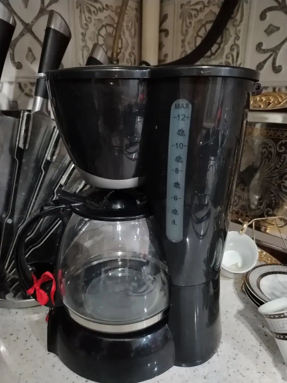 قهوه جوش|سماور، چای‌ساز، قهوه‌ساز|میانه, |دیوار