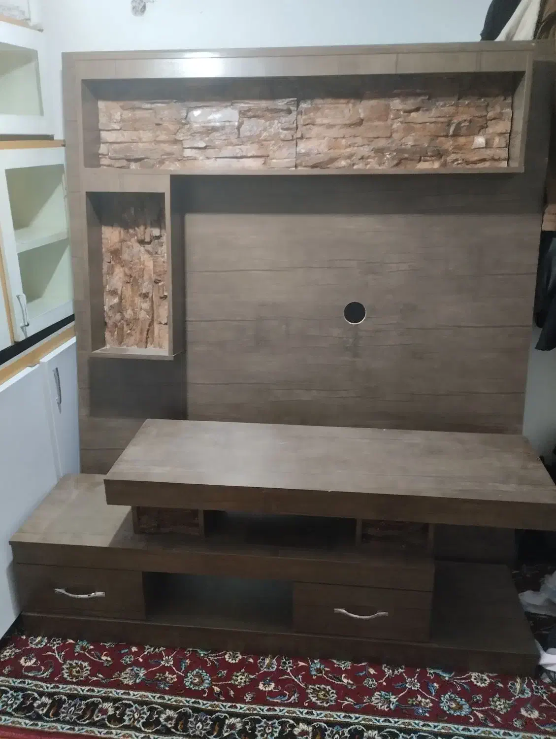 میز تلویزیون چوبی|میز تلویزیون|تربت جام, خیرآباد|دیوار