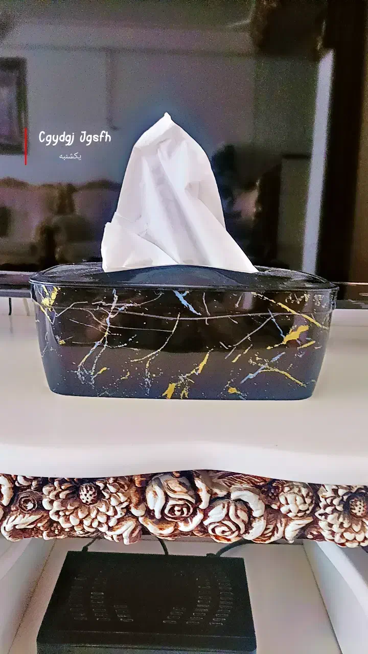 جا دستمال کاغذی|ظروف نگهدارنده، پلاستیکی، یکبارمصرف|جوانرود, |دیوار