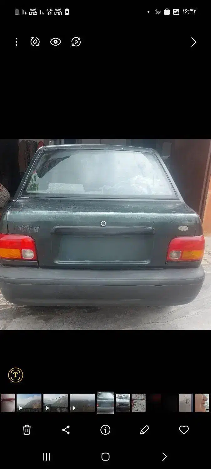 پراید صبا مدل ۷۷|خودرو سواری و وانت|آستانه اشرفیه, |دیوار