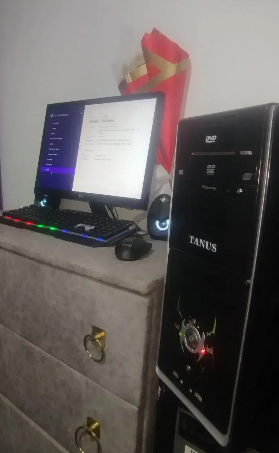 کامپیوتر با مانیتور فول پورت LG|رایانه رومیزی|پاکدشت, پاکدشت (مامازند)|دیوار