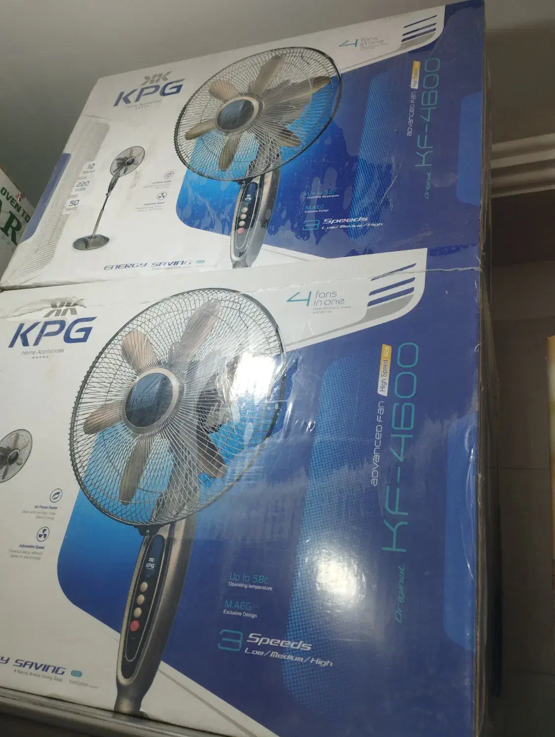 پنکه برقی 12 کاره|پنکه و تصفیه‌کنندهٔ هوا|بمپور, |دیوار