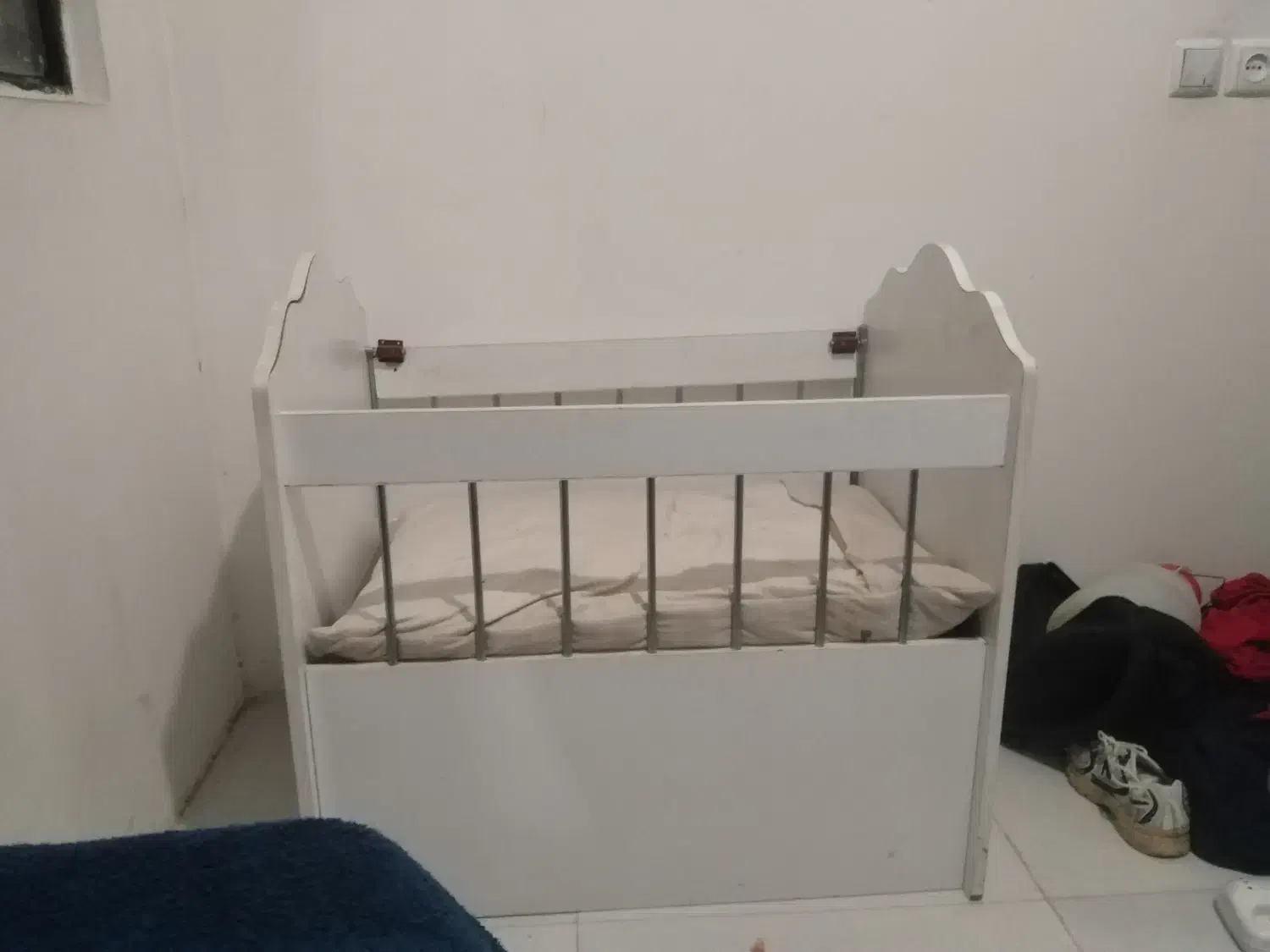 تخت کنار مادر مانند گهواره هم میشه|تخت و صندلی بچه|مشهد, نوید|دیوار