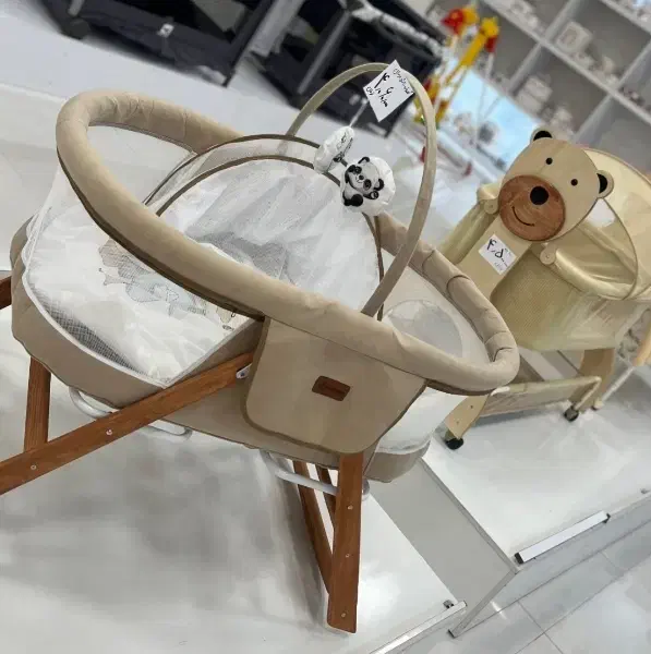 گهواره دو منظوره فرحان (نمایندگی) دارای رنگ بندی|تخت و صندلی بچه|تهران, شهرک شریفی|دیوار