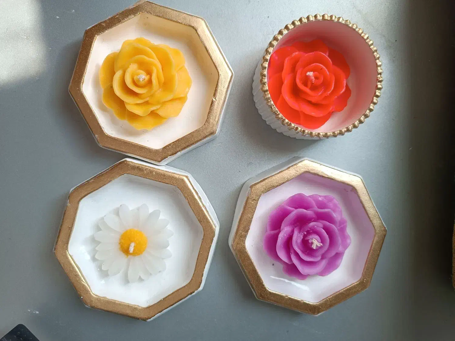 هر شمع با ظرفش 35|صنایع دستی و سایر لوازم تزئینی|بیرجند, |دیوار