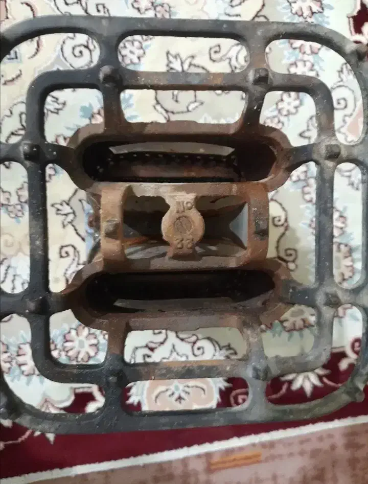 چراغ نفتی 2 فیتیله قدیمی|صنایع دستی و سایر لوازم تزئینی|ری, دولتآباد|دیوار