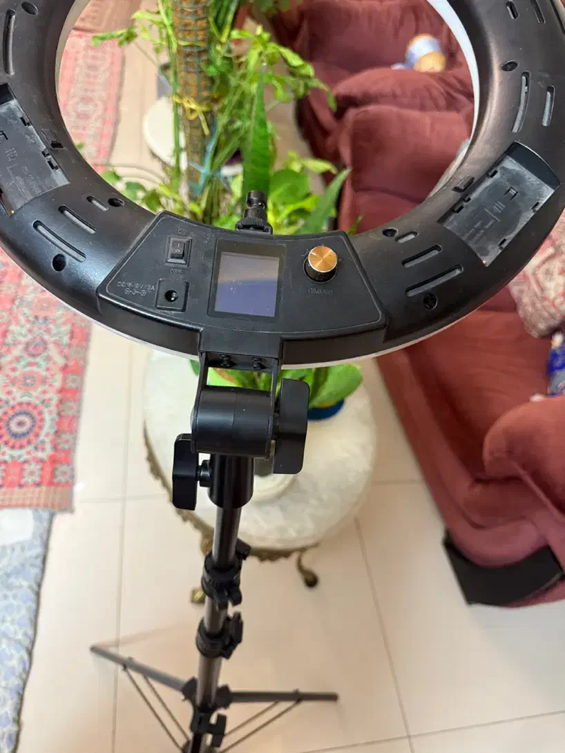 رینگ لایت Viltrox VL-600T|دوربین عکاسی و فیلم‌برداری|مشهد, اقبال|دیوار