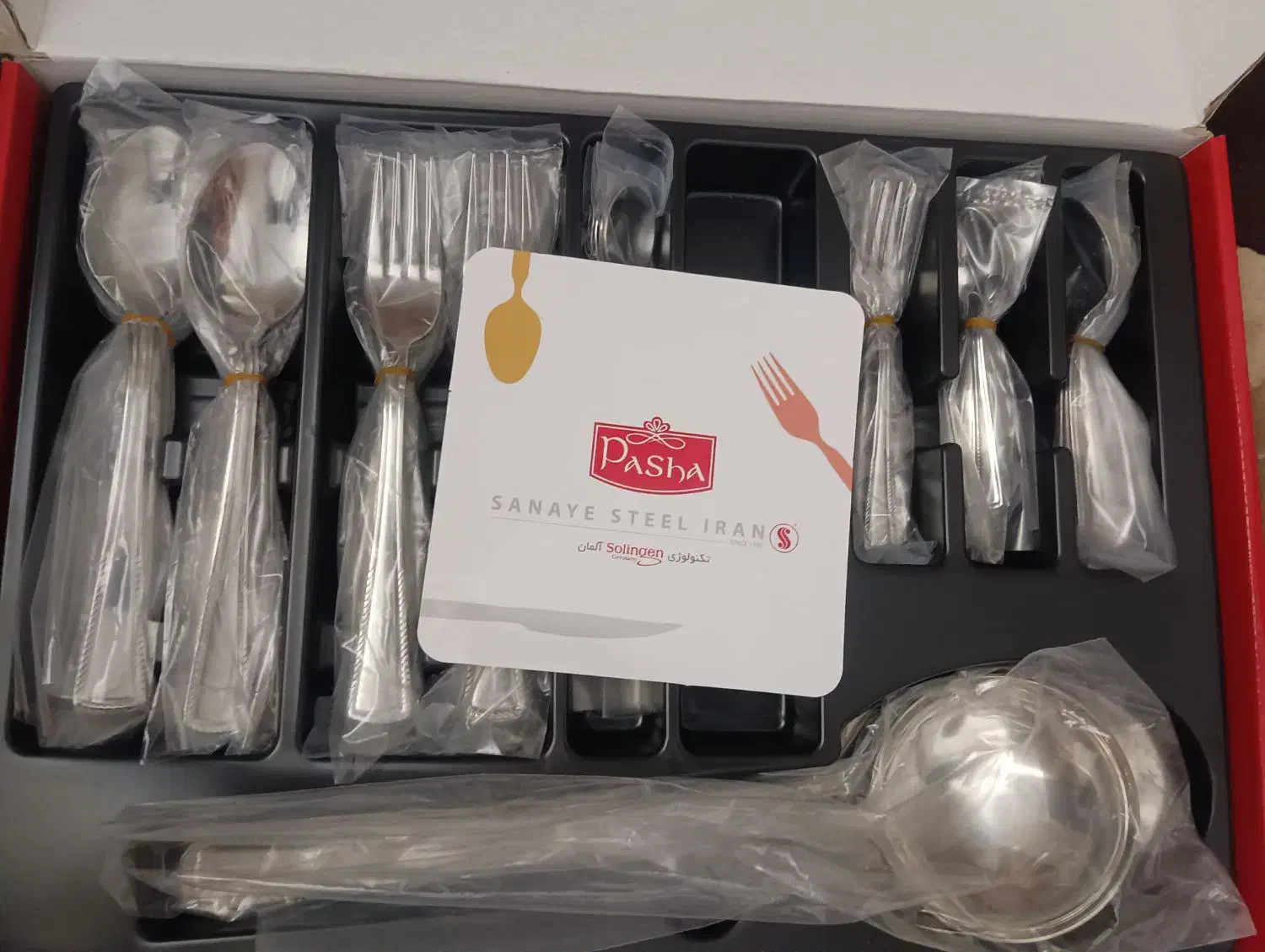 سرویس ۵۱ پارچه قاشق چنگال، نو|ظروف سرو و پذیرایی|لاهیجان, لاشیدان|دیوار