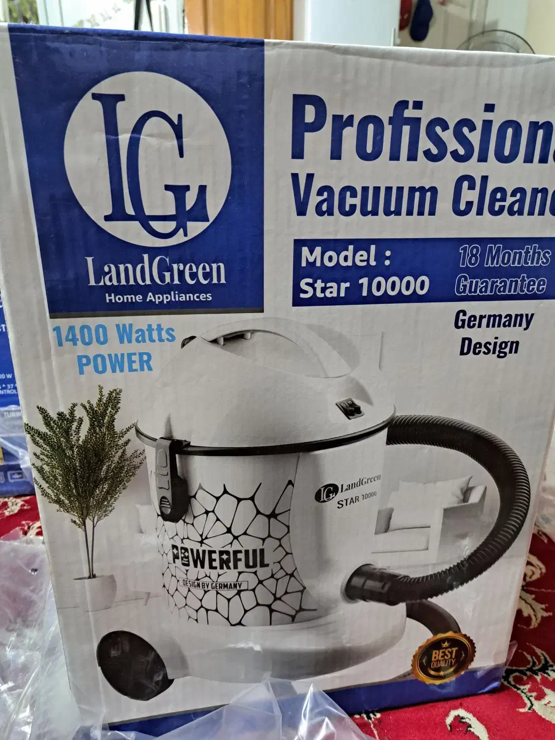 جارو برقی سطلی ال جی|جاروبرقی، جارو شارژی، بخارشو|اصفهان, شاه پسند|دیوار