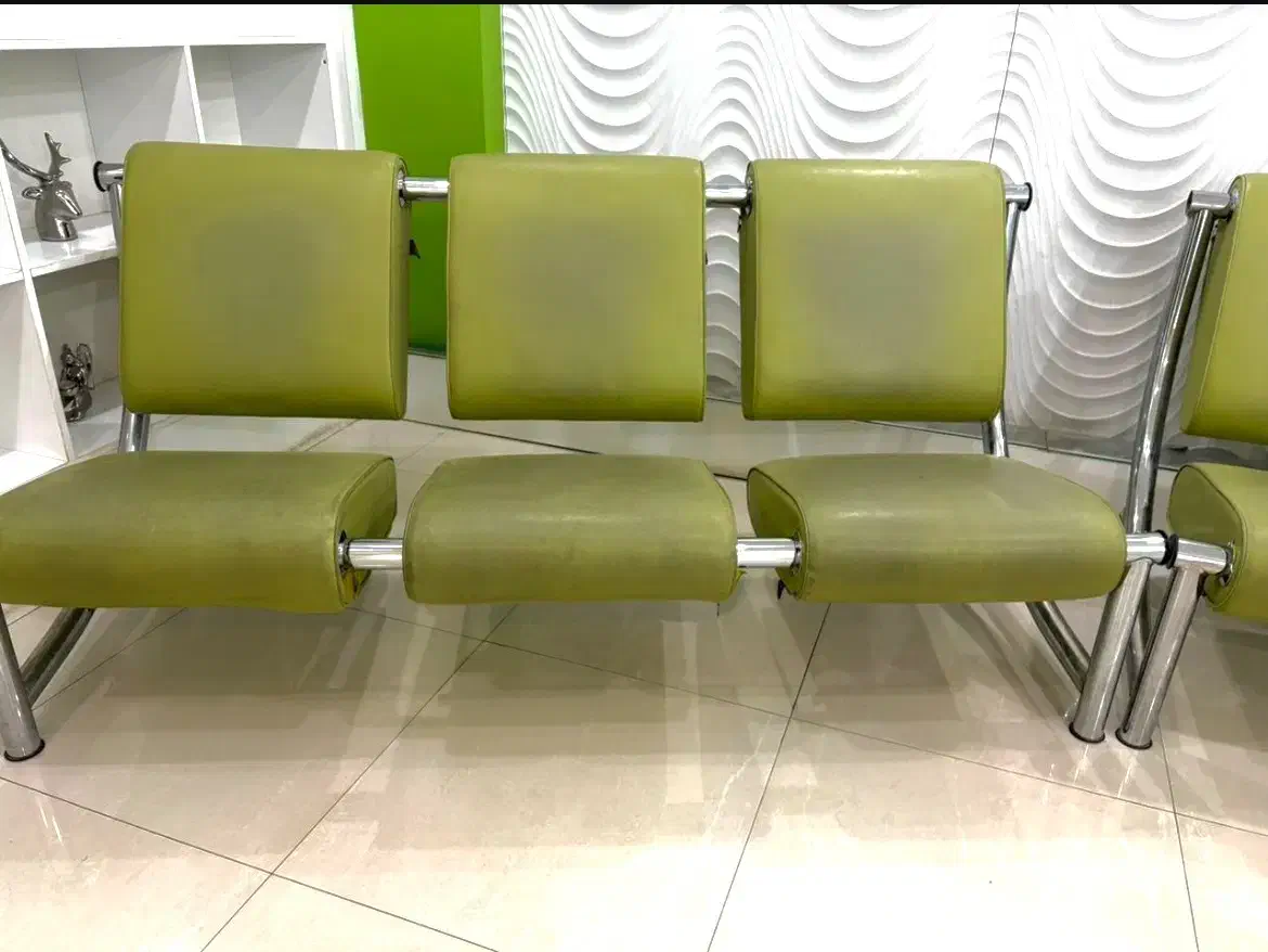 صندلی انتظار بسیار بادوام شرکت رادسیستم|صندلی و نیمکت|اهواز, سپیدار|دیوار