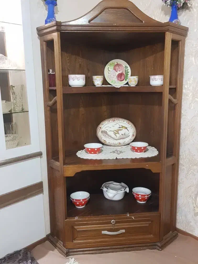 بوفه چوب ملچ و کمد لباس|بوفه، ویترین، کنسول|گنبد کاووس, |دیوار