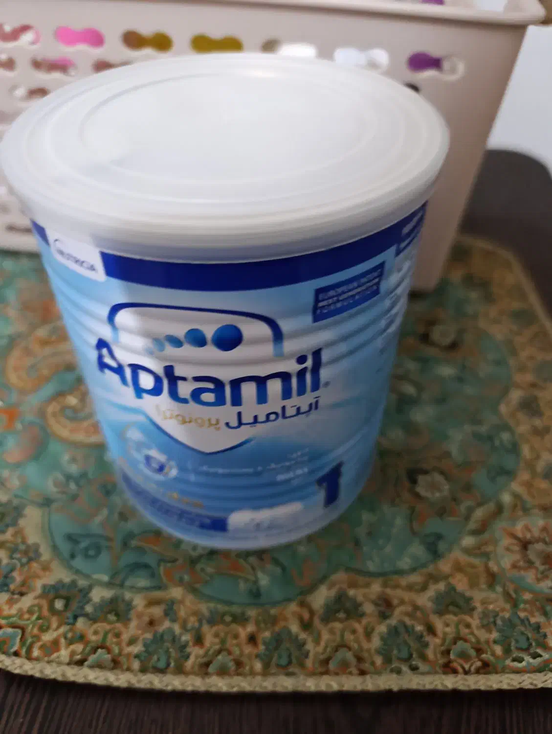 قوطی خالی شیرخشک|ظروف نگهدارنده، پلاستیکی، یکبارمصرف|زاهدان, |دیوار