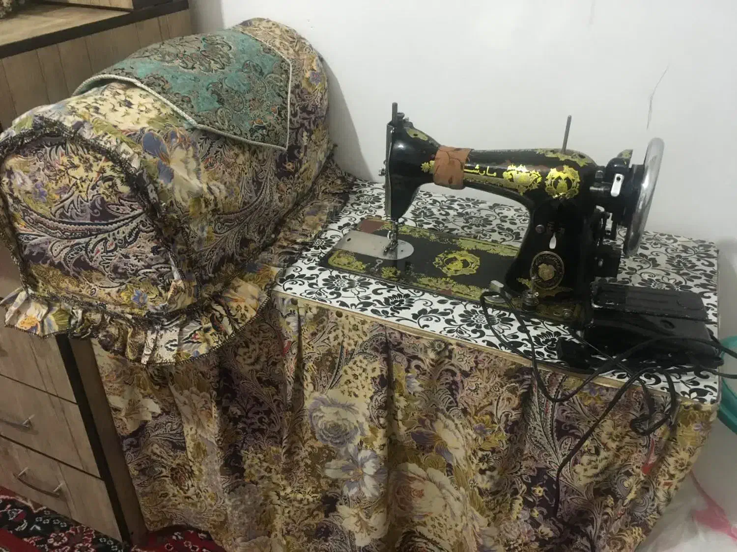 چرخ خیاطی بامیز|لوازم خیاطی و بافتنی|پاکدشت, پاکدشت (مامازند)|دیوار