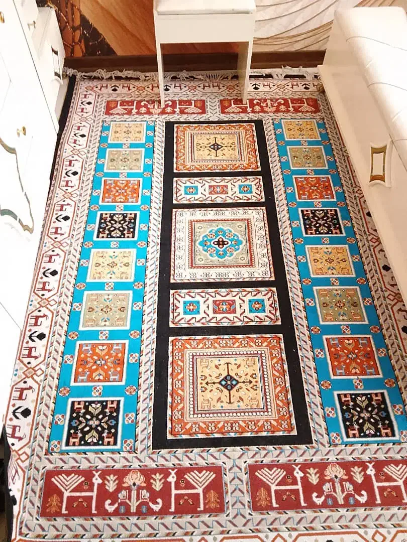 قلی طرح خشتی|فرش|فولادشهر, A4|دیوار