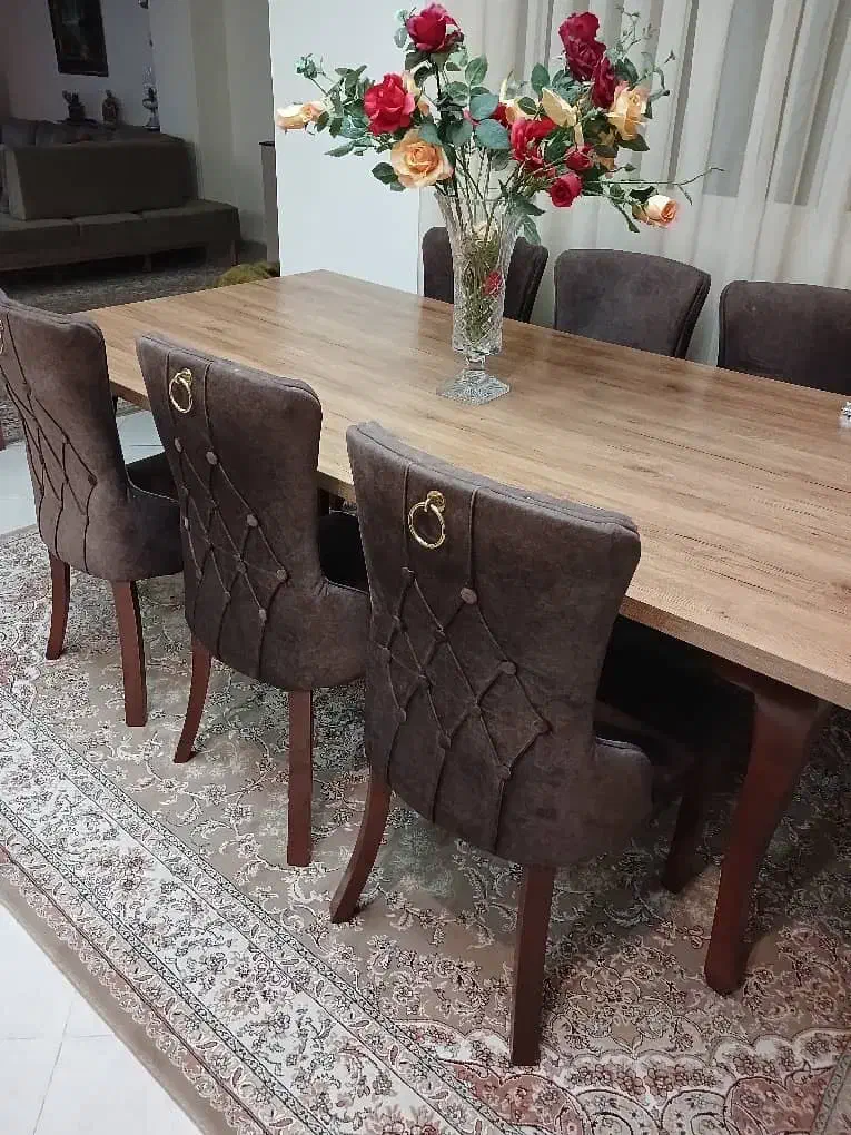 میز ناهار خوری ۶ نفره|میز و صندلی غذاخوری|فردیس, منظریه|دیوار