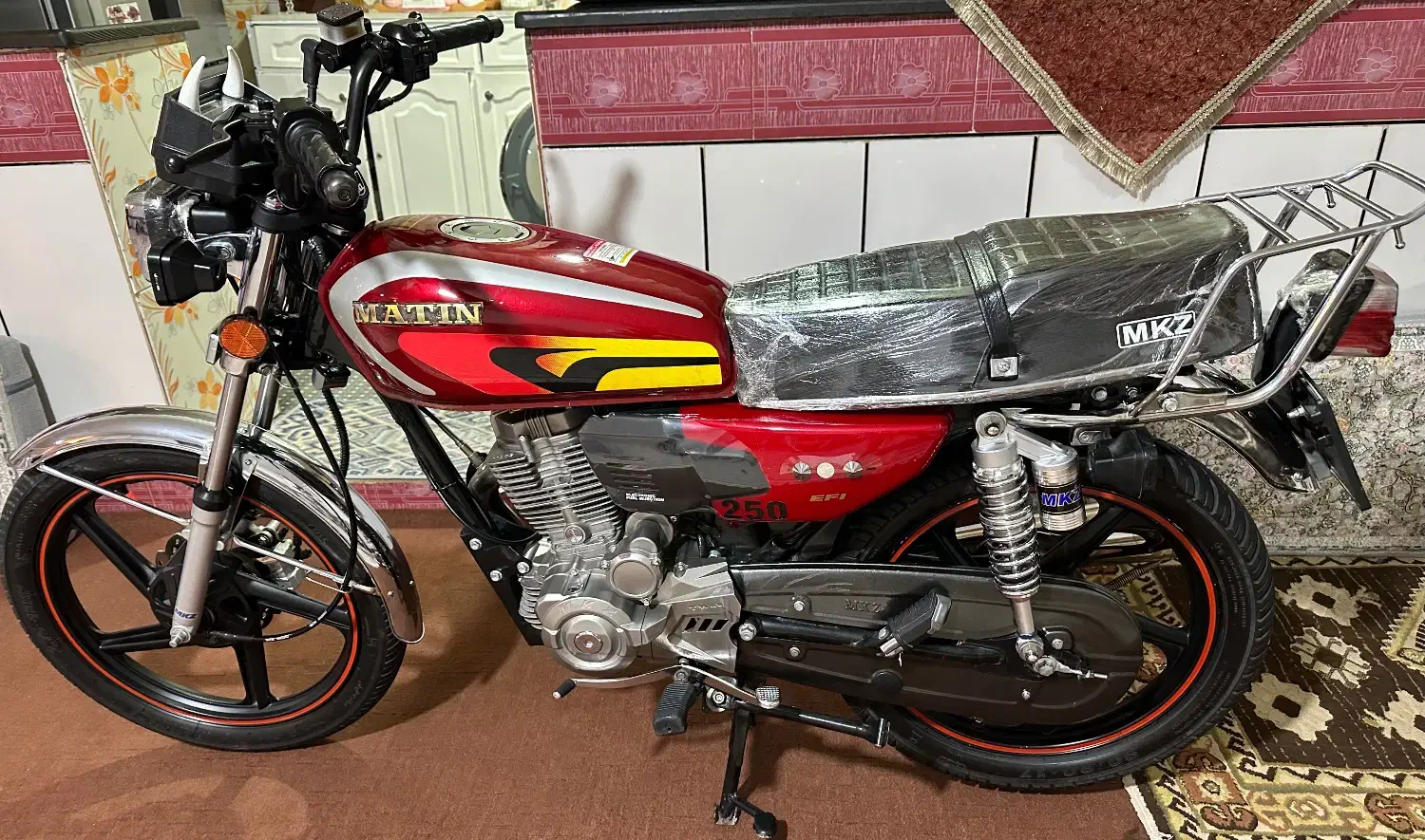 متین 200|موتورسیکلت|کنگاور, |دیوار