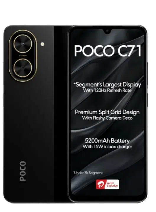 poco c71 نو|موبایل|قم, پردیسان|دیوار