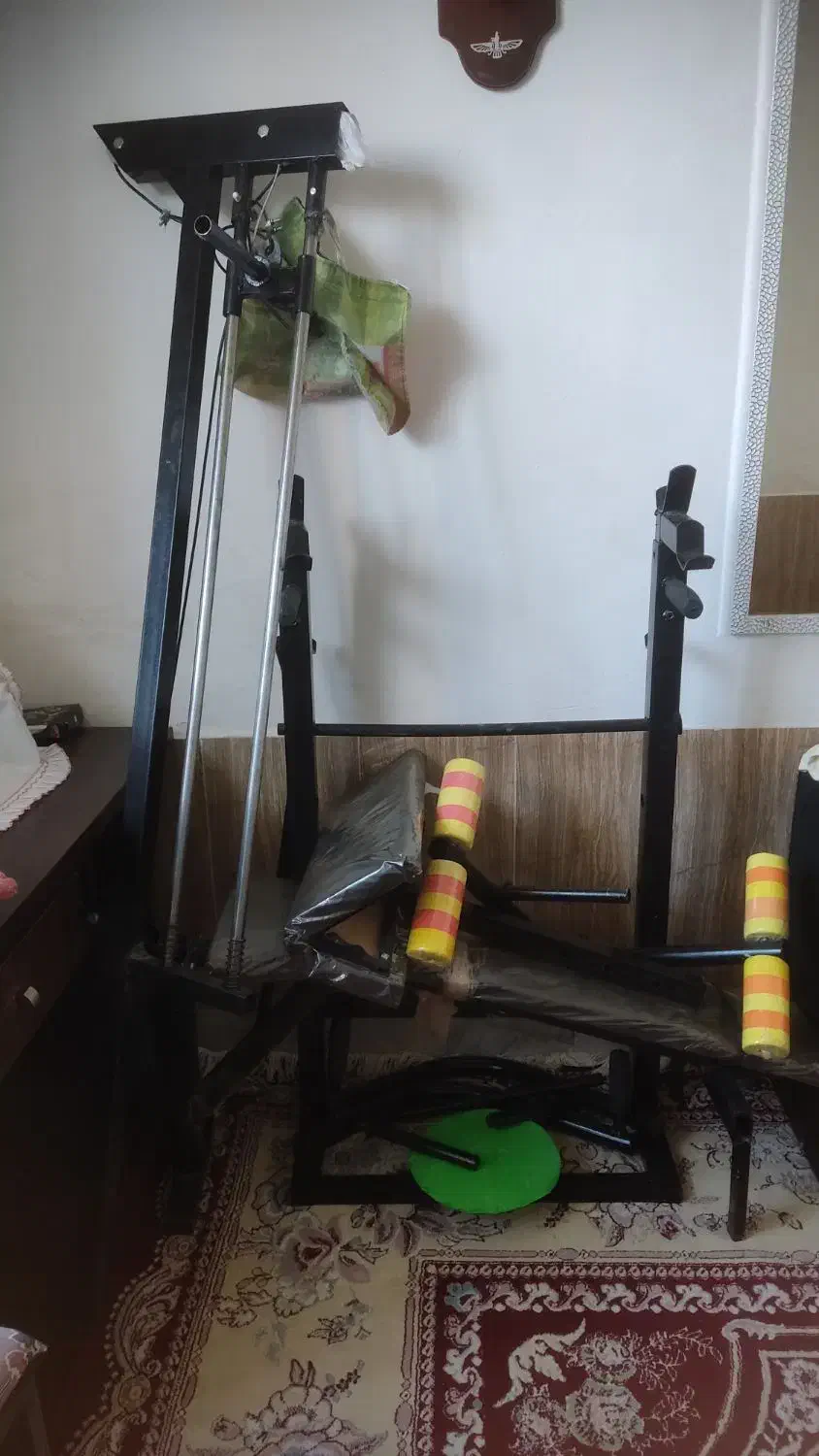 فروش دستگاه بدنسازی خانگی چند کاره|تجهیزات ورزشی|شیراز, دست خضر|دیوار