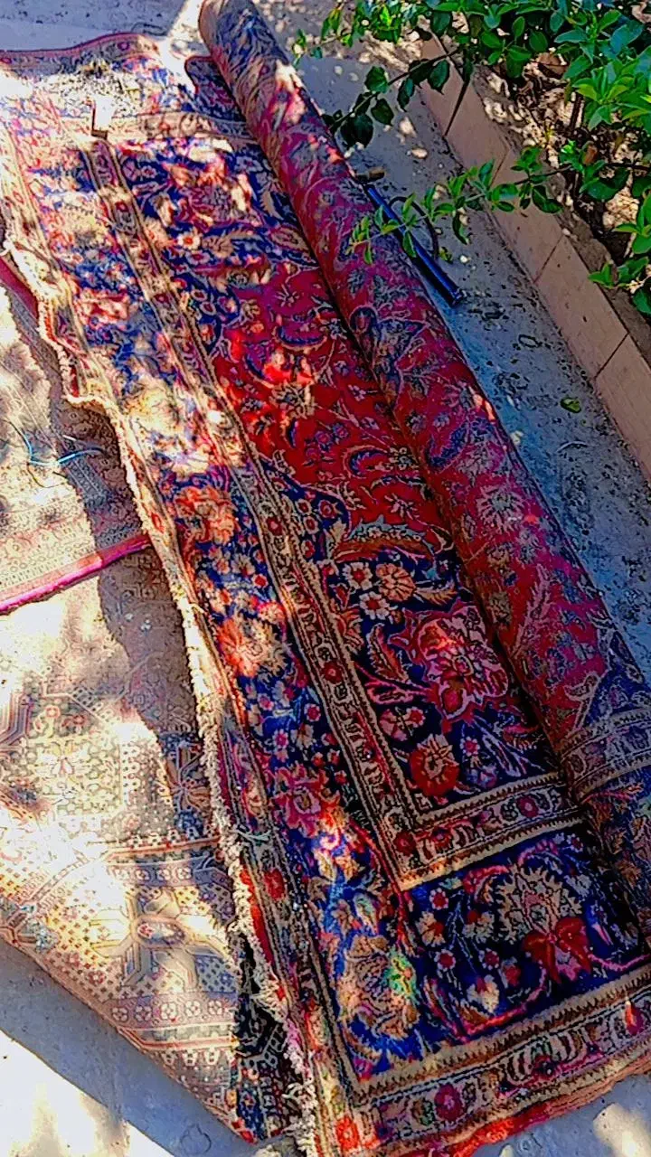 قالی دست باف|فرش|بم, |دیوار