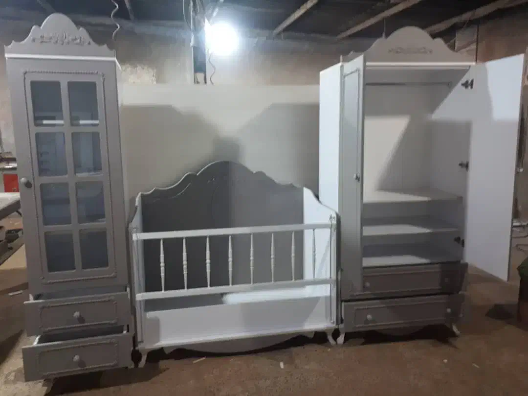 سرویس خواب کودک|تخت و سرویس خواب|تهران, والفجر (افسریه)|دیوار