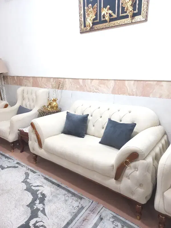 مبل ۷ نفره|مبلمان خانگی و میز عسلی|قم, نیروگاه|دیوار