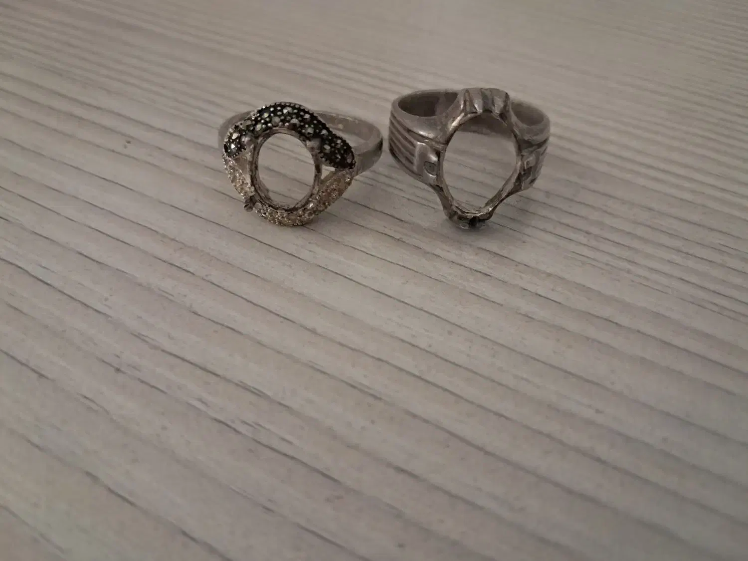 دو انگشتر نقره ودو رکاب نقره ونگین ها همه با هم|زیورآلات و اکسسوری|فردیس, فردیس|دیوار