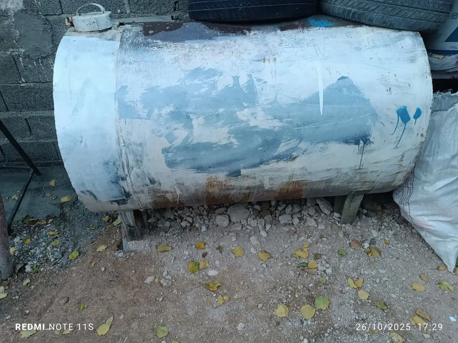 تانکر در حد نو 1100لیتر ورق بسیار محکم|ابزارآلات|سلماس, |دیوار