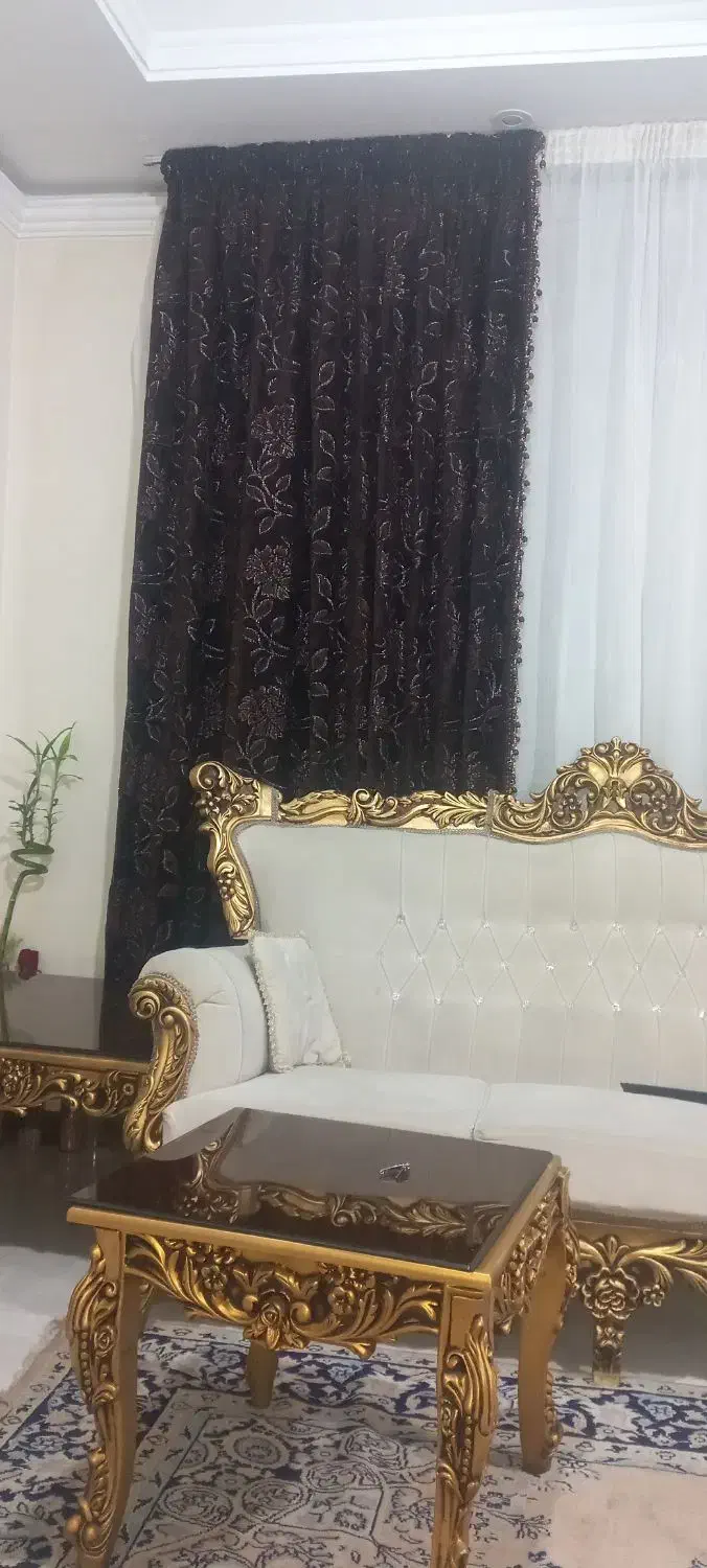 پرده مخمل ۳در۳|پرده، رانر، رومیزی|تهران, آذری|دیوار
