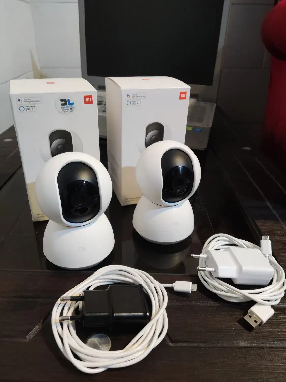 دوربین نظارتی چرخشی تحت شبکه شیائومی|دوربین مداربسته|اراک, |دیوار