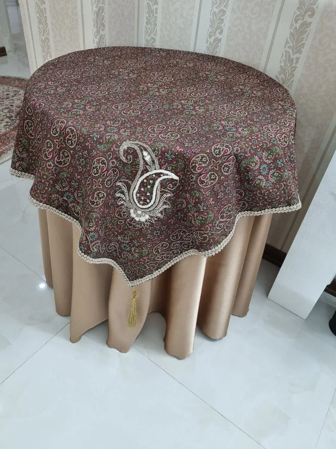 رومیزی وکوسن|پرده، رانر، رومیزی|مشهد, آزادشهر|دیوار