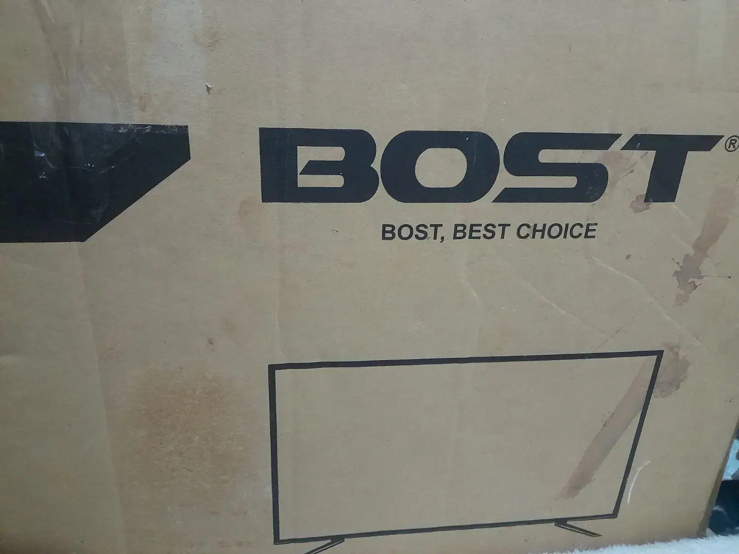 تلویزیون 32bost اینج نیاز به تعمیر ۱میلیون و ۳۰۰|تلویزیون و پروژکتور|صفادشت, |دیوار