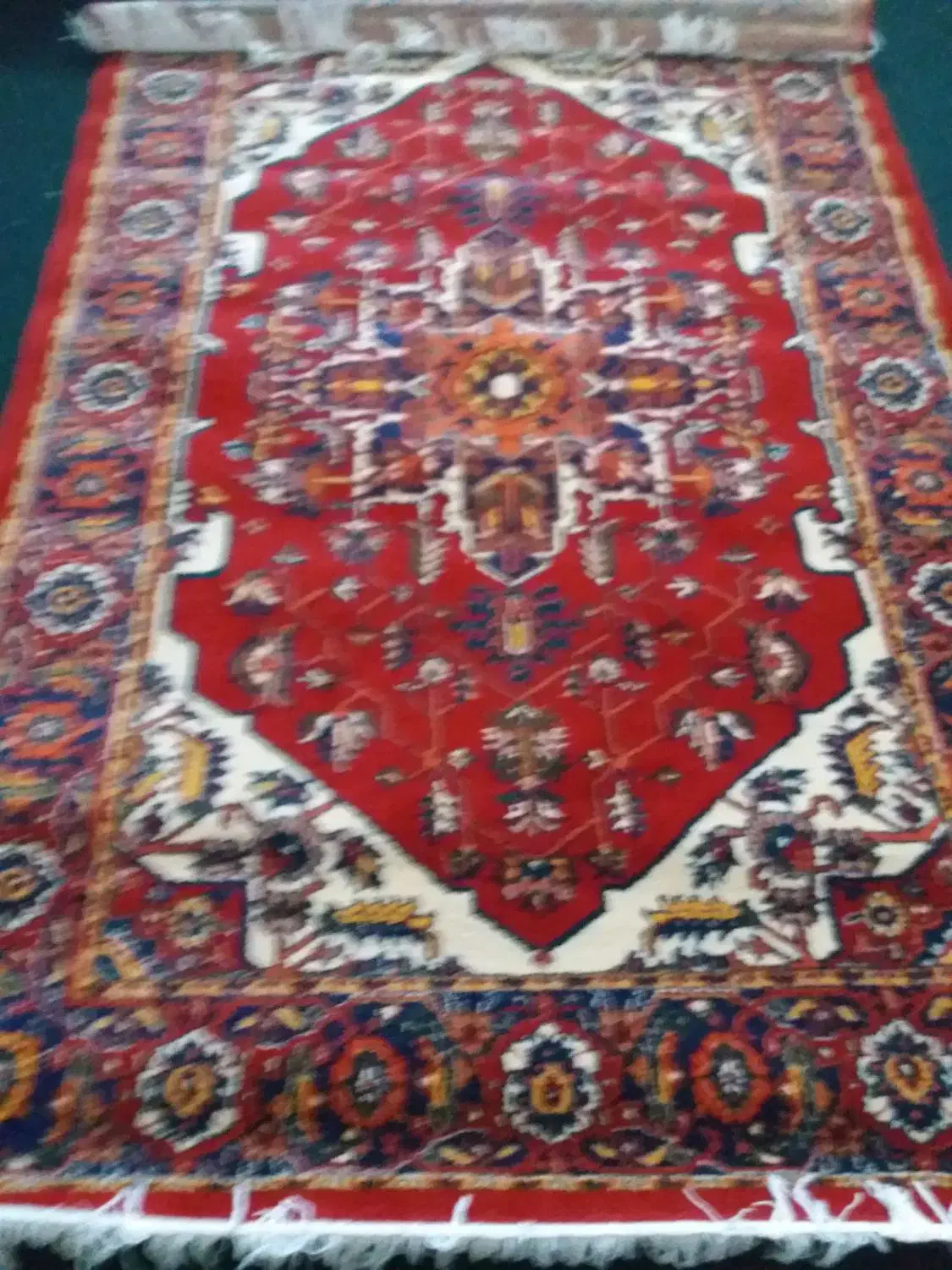 گلیم فرش ۴متری قالی سلیمان|گلیم، جاجیم، گبه|سنقر, |دیوار